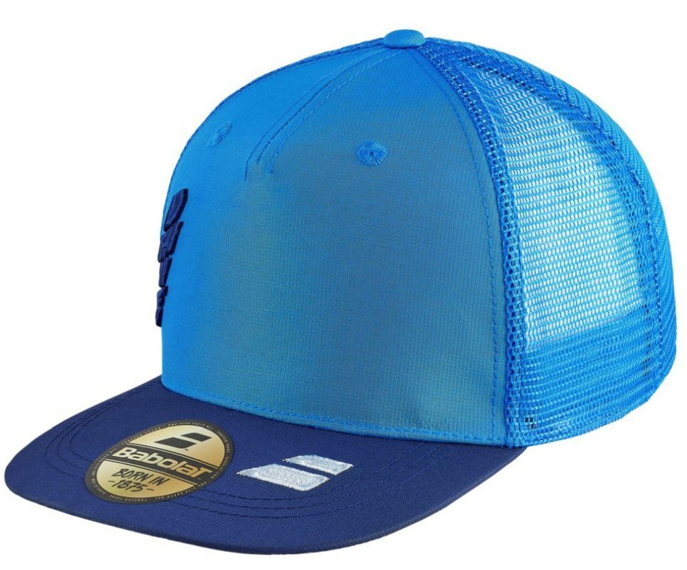 Теннисная кепка Babolat Basic Trucker Cap - небесный