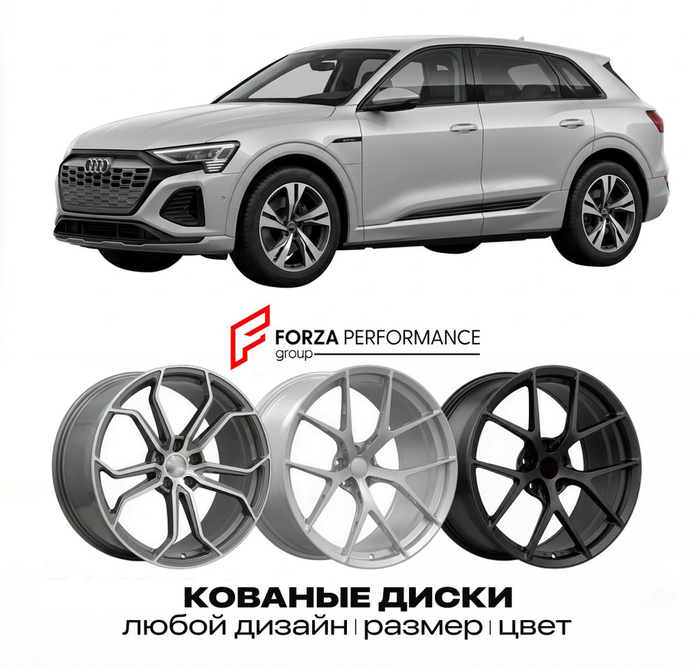 КОВАНЫЕ ДИСКИ для Audi Q8 e-tron GE 2022-2025 Ауди