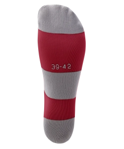 Гетры футбольные CAMP BASIC SOCKS, гранатовый/серый/белый