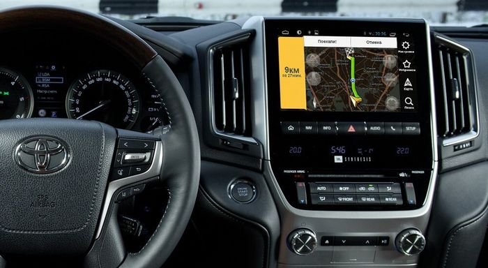 Мультимедиа блок с навигацией для Toyota Land Cruiser 200 2015-2021 с JBL и 360 - RDL-LC200-16 на Android 13, Быстрая, CarPlay, 4G SIM-слот