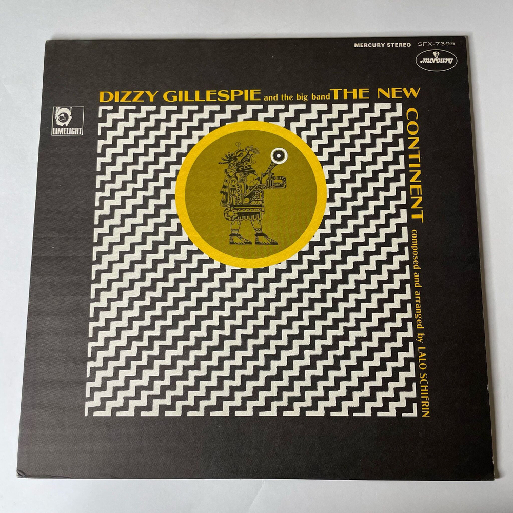 Винтажная виниловая пластинка LP Dizzy Gillespie And The Big Band The New Continent (Japan 1971) (No Obi) The Legend Of Atlantis