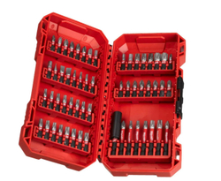 Биты Milwaukee SHOCKWAVE GEN III набор 48 предметов в пласт. кейсе 4932492005