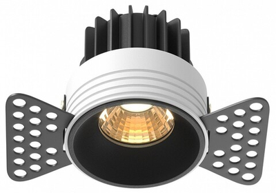 Встраиваемый светильник Maytoni Round DL058-7W2.7K-TRS-B