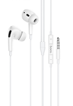 Стереонаушники Hoco M1 Pro с микрофоном 1.2м белые