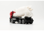 Бетоносмешалка Iveco Unic пп, красный/белый