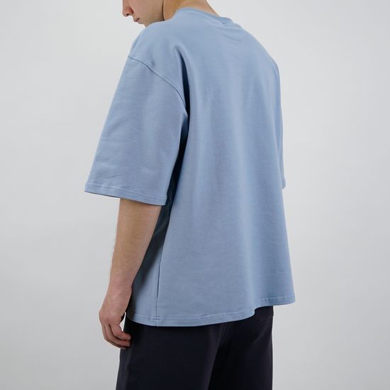 Футболка UNIFORM Relaxed (голубой пыль)