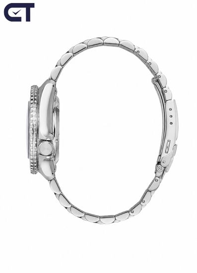 Seiko SSK001K1 5 Sports SKX мужские наручные часы — автоматический GMT с чёрным циферблатом