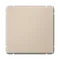 Переключатель проходной одноклавишный Systeme Electric ArtGallery Песочный GAL001261