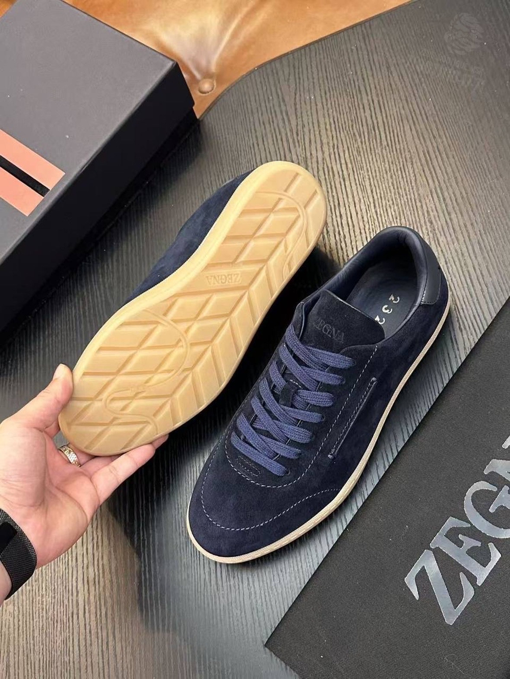 Кеды Zegna