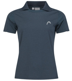 Женское поло Head Padel Tech Polo Shirt - небесный