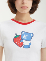 Женская Футболка Badbear Slim White