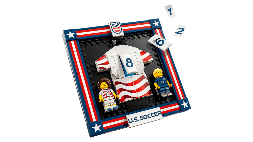 Конструктор LEGO Editions 43033 2026 U.S. Soccer National Team Jersey