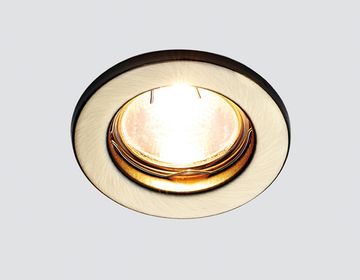 Точечный светильник FT9210 SB MR16 бронза Ambrella