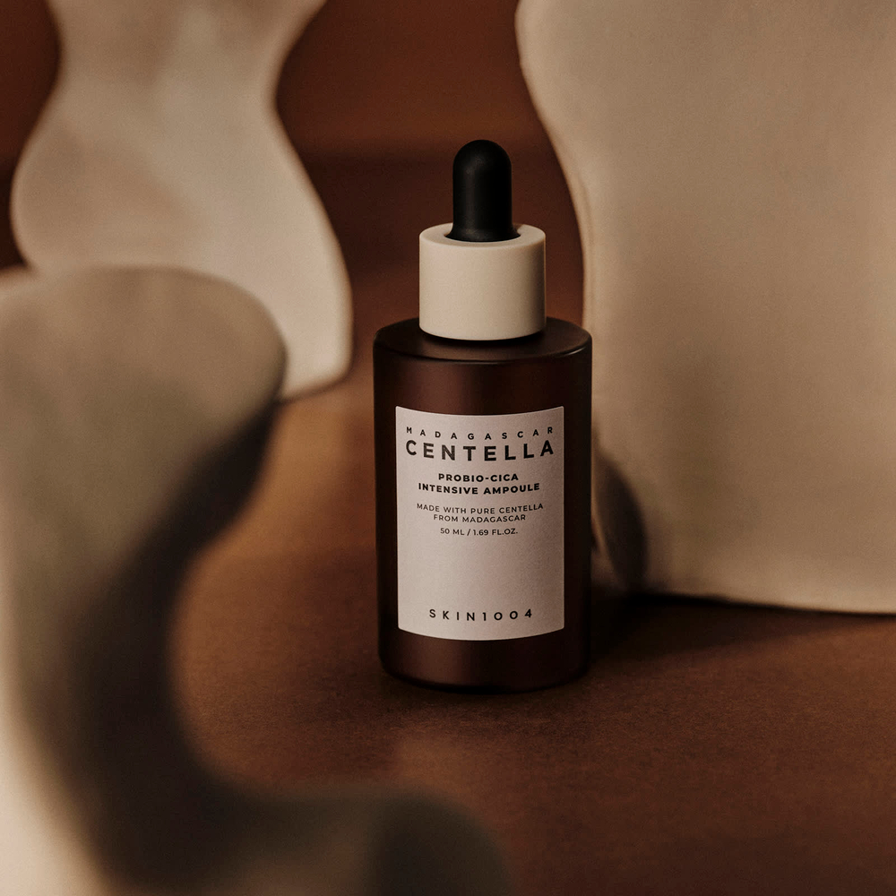 SKIN1004, Probio-Cica Intensive Ampoule, сыворотка с мадагаскарской готу колой, 50 мл (1,69 жидк. унции)