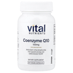 Vital Nutrients, коэнзим Q10, 100 мг, 60 веганских капсул