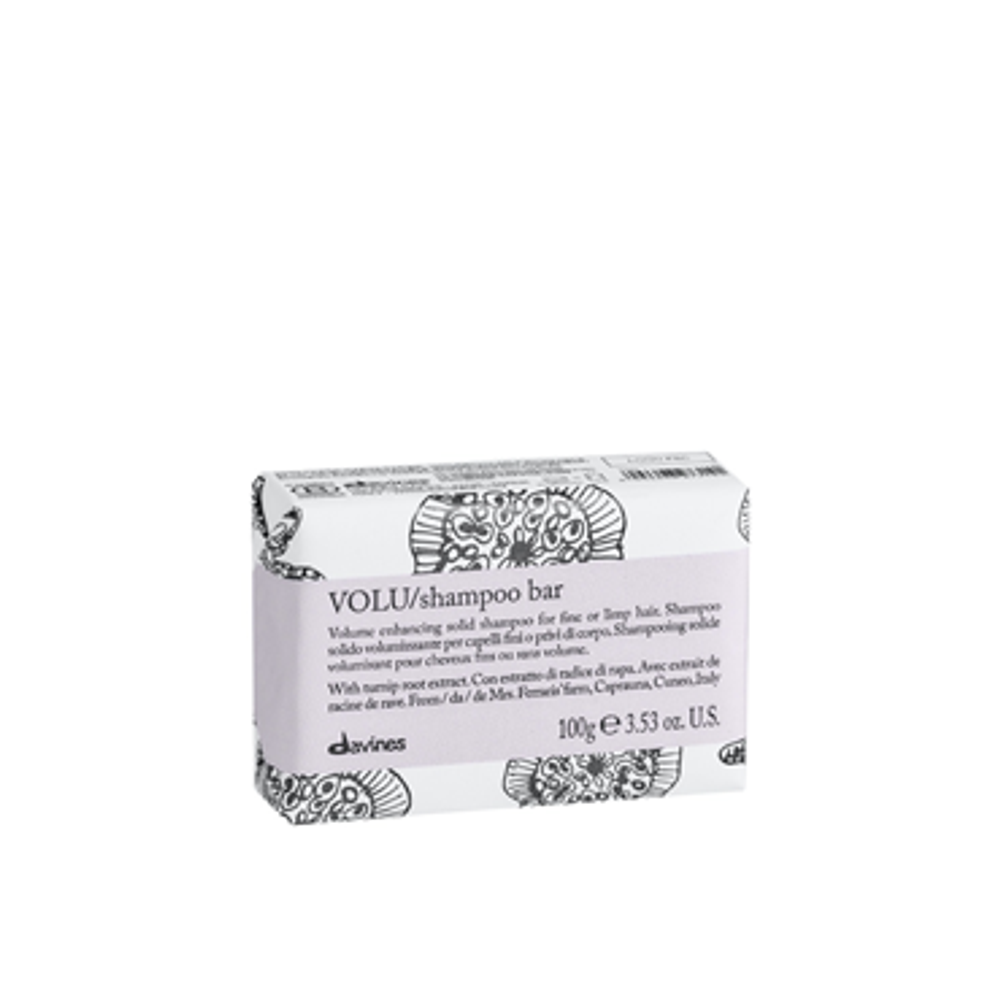 Шампунь твёрдый для придания объема волосам DAVINES VOLU Shampoo Bar 100 г