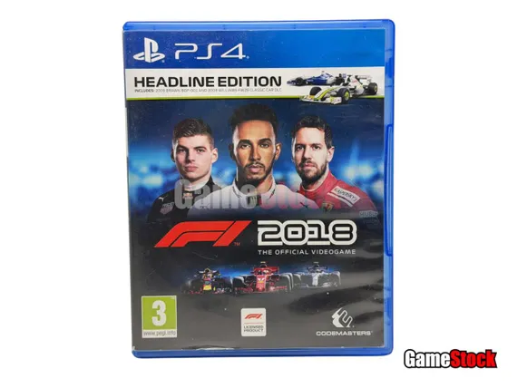 PS4 Formula 1 2018 / F1 (Б/У, Русские субтитры, CUSA-10871)