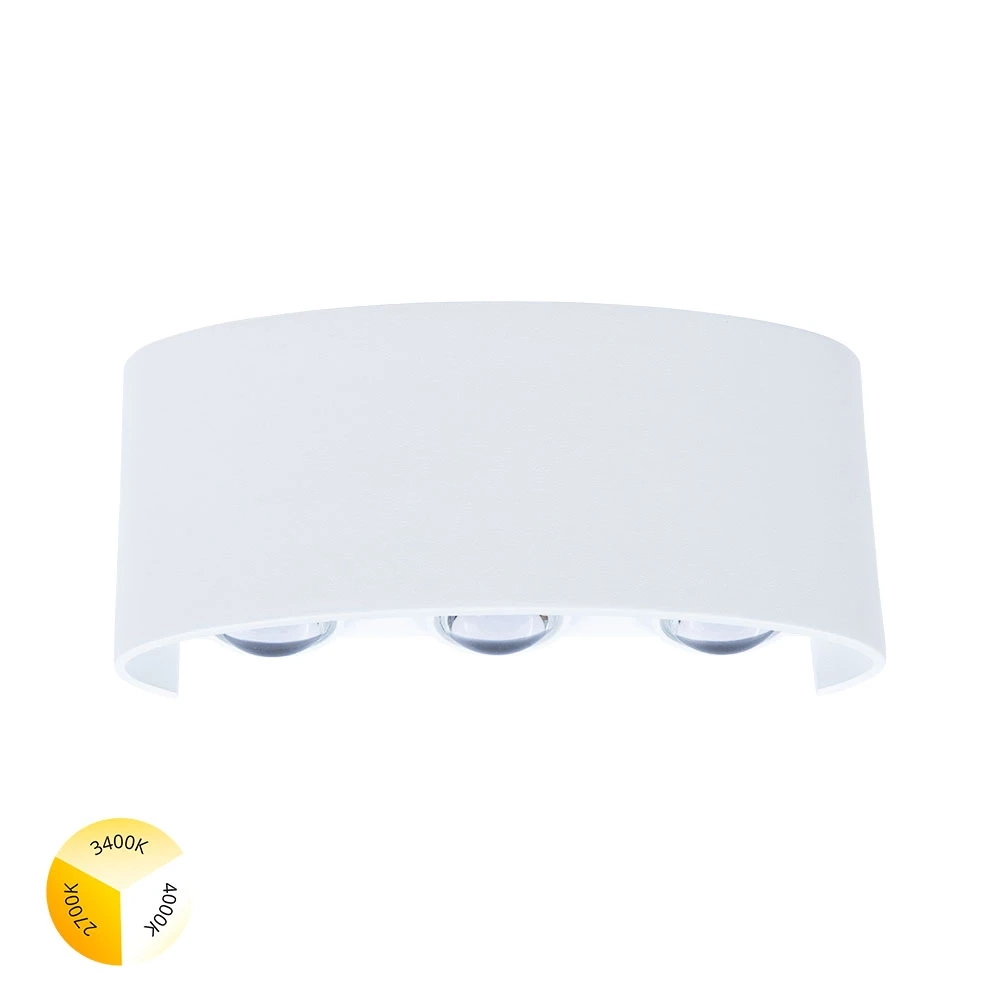 Уличный настенный светодиодный светильник Arte Lamp BOSTO A3722AL-6WH