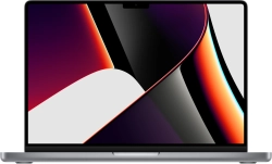 Ноутбук Apple MacBook Pro A2442 M1 Pro 10 core 16Gb SSD1Tb/16 core GPU 14.2" Liquid Retina XDR (3024x1964) macOS grey space WiFi BT Cam (MKGQ3RU/A)