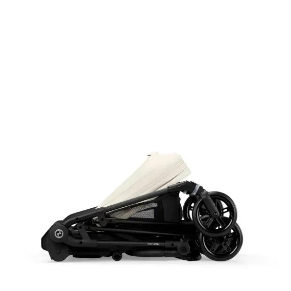 Прогулочная коляска Cybex Melio Carbon Canvas White