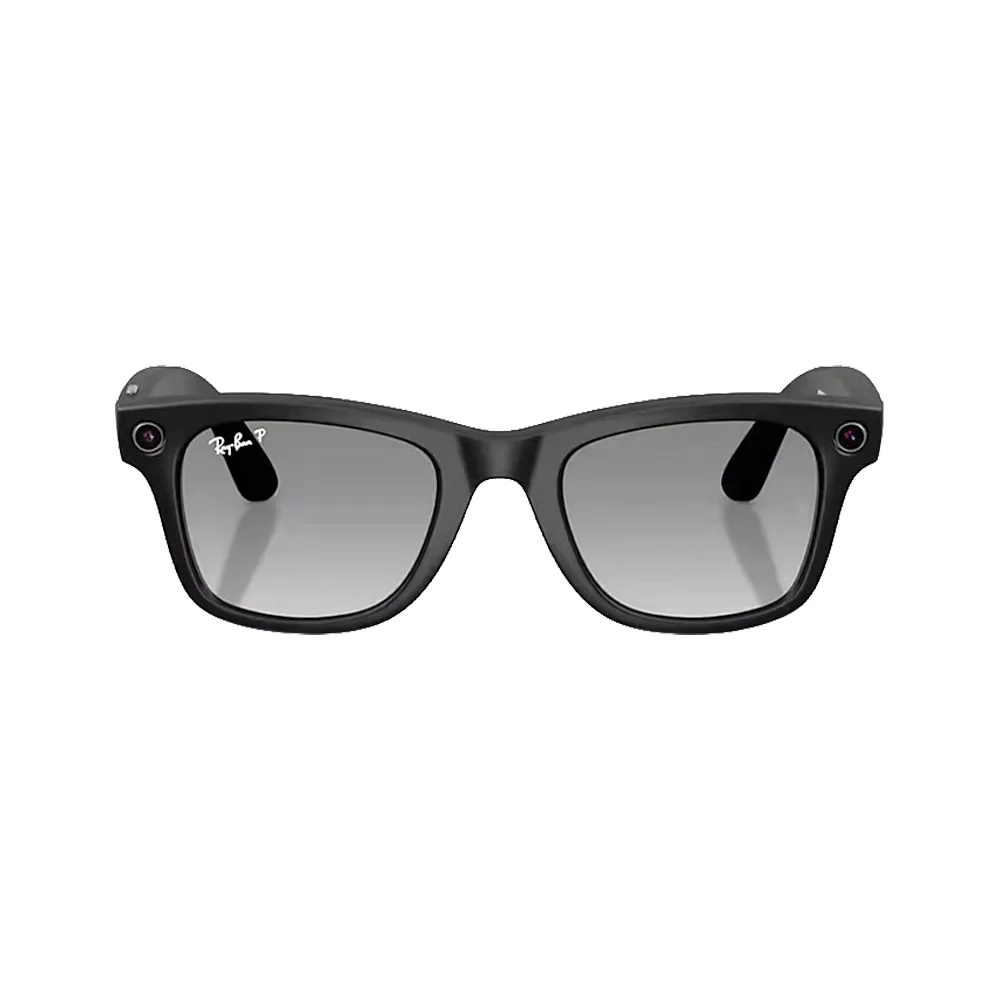 Умные очки Ray-Ban Wayfarer (Gen 2) Matte Black / Polar Gradient Graphite 150 - 50