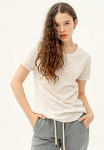 Футболка Bowery NYC однотонная Slub Sugar White