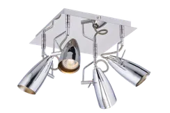 Светильник Sfera Sveta 8761-04/F102 CH, 4×15 Вт, хромированный
