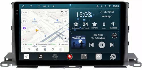 Магнитола для Toyota Highlander 3 2014-2020 - RedPower 184 Android 10, Быстрая, QLED+2K, CarPlay, SIM-слот