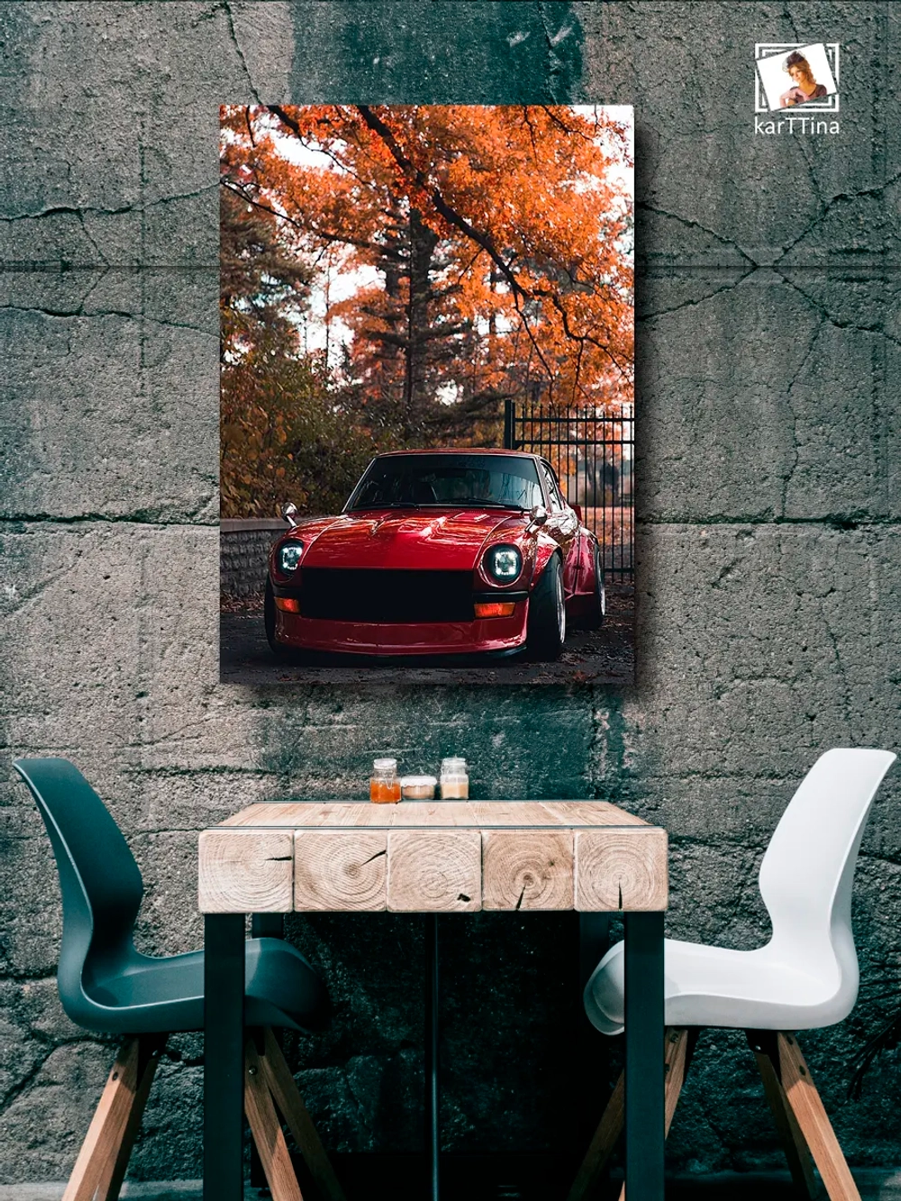 Картина "Nissan S30", галерейная 50х70см 1шт.