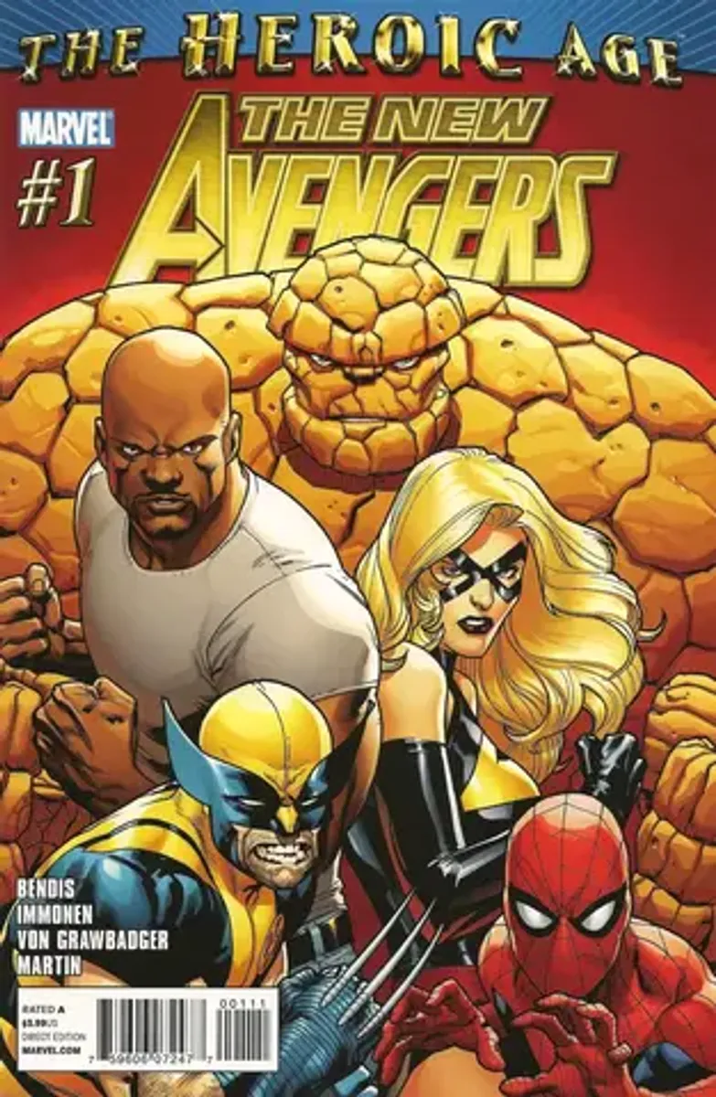 New Avengers Vol 2 #1 (Cover A) (Б/У)