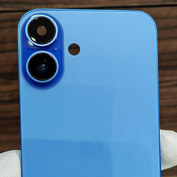 Корпус для iPhone XR в стиле iPhone 16 (цвет: White / Белый)