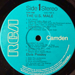Elvis ‎– The U.S. Male (Англия 1975г.)