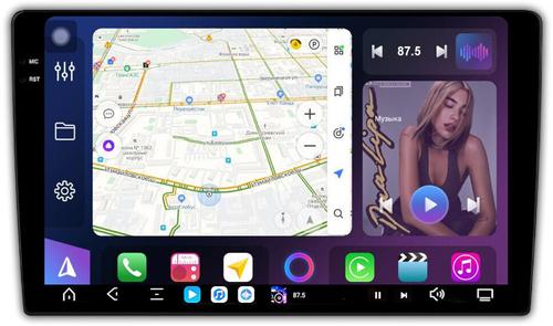 Магнитола для Ford Transit 6, C-Max, Fusion и пр. - FarCar S500-TS20 монитор 10.36" 2K QLED на Android 14, Быстрейшая, CarPlay, 4G SIM-слот