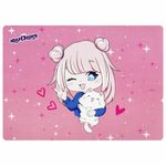 Настольное покрытие ЮНЛАНДИЯ, А4+, пластик, 33x23 см, "Anime pals", 272371