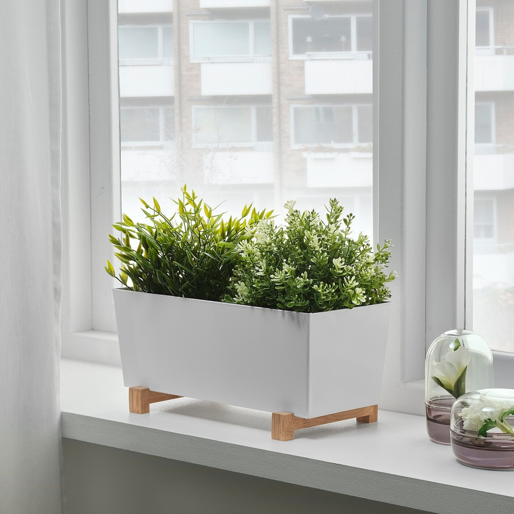 IKEA BITTERGURKA  (ИКЕА БИТТЕРГУРКА)  -  Простыня, белая, 32x15 см
