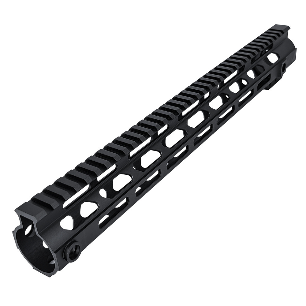 Цевье AR15 cо слотами M-LOK и рельсой Пикатинни Цевье AR15 cо слотами M-LOK и рельсой Пикатинни