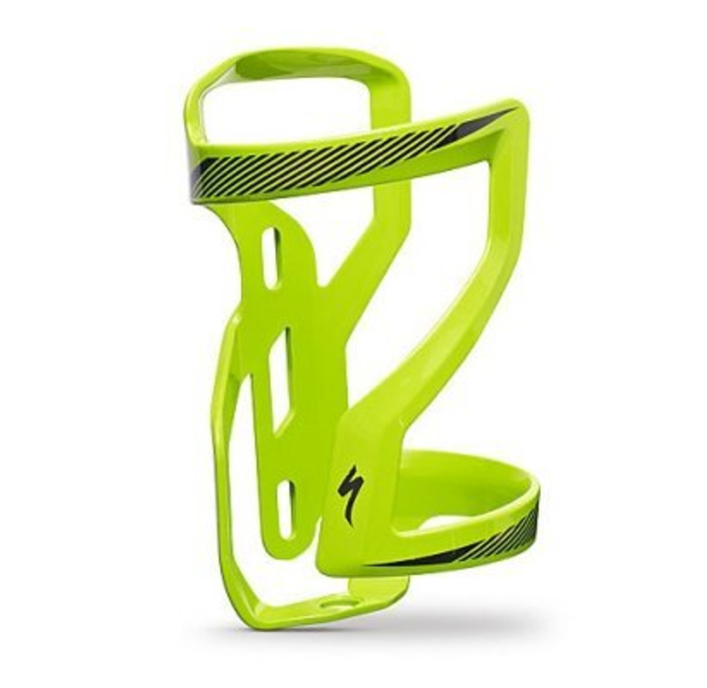 Флягодержатель Specialized Zee Cage II, левосторонний, зеленый/черный`2017 (43014-2103)