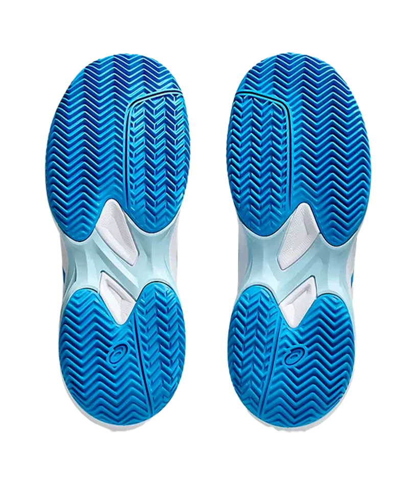 Asics Gel-Game GS Clay-OC Детские кроссовки белый-синий берег