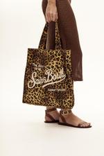 Шоппер MC Saint Barth Essential Bag леопард