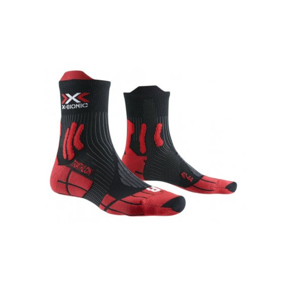 Носки X-Bionic Triathlon 4.0 Red/Black