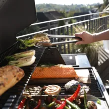 Газовый гриль Broil King Crown 490 Shadow, 6 горелок, вертел, чёрный