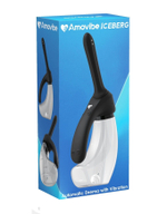 Душ для интимной гигиены Iceberg с вибрацией и автоматической подачей воды (Цвет: черный)