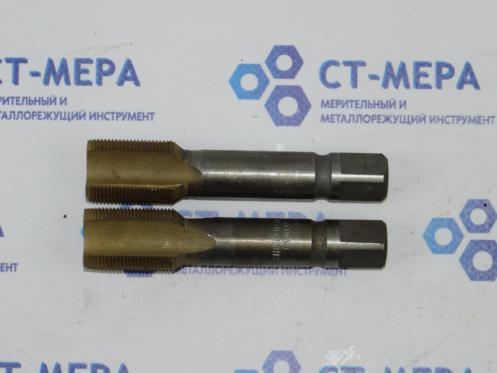 Метчик М30х1,5 (к-т из 2-х шт) HSS с напылением КиБ