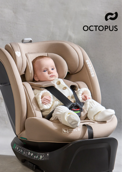 Carrello Автокресло Octopus Deepwater Grey