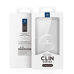 Усиленный прозрачный чехол с MagSafe от Dux Ducis для Samsung Galaxy S25 Ultra, серия Clin Mag Series Case