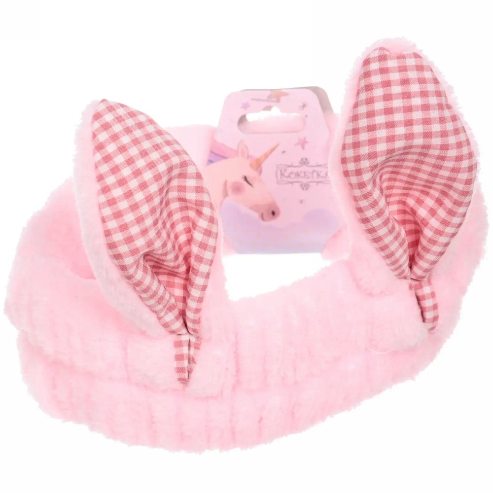 Повязка на голову «Little bunny- Buchi», микс 4 цвета, 20*6 см (подвес Единорожек)