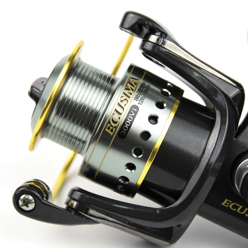 Катушка безынерционная Ryobi Ecusima (3000, 4+1BB, мет. шпуля)