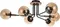 Потолочная люстра Oxford A2716PL-6BK Arte Lamp