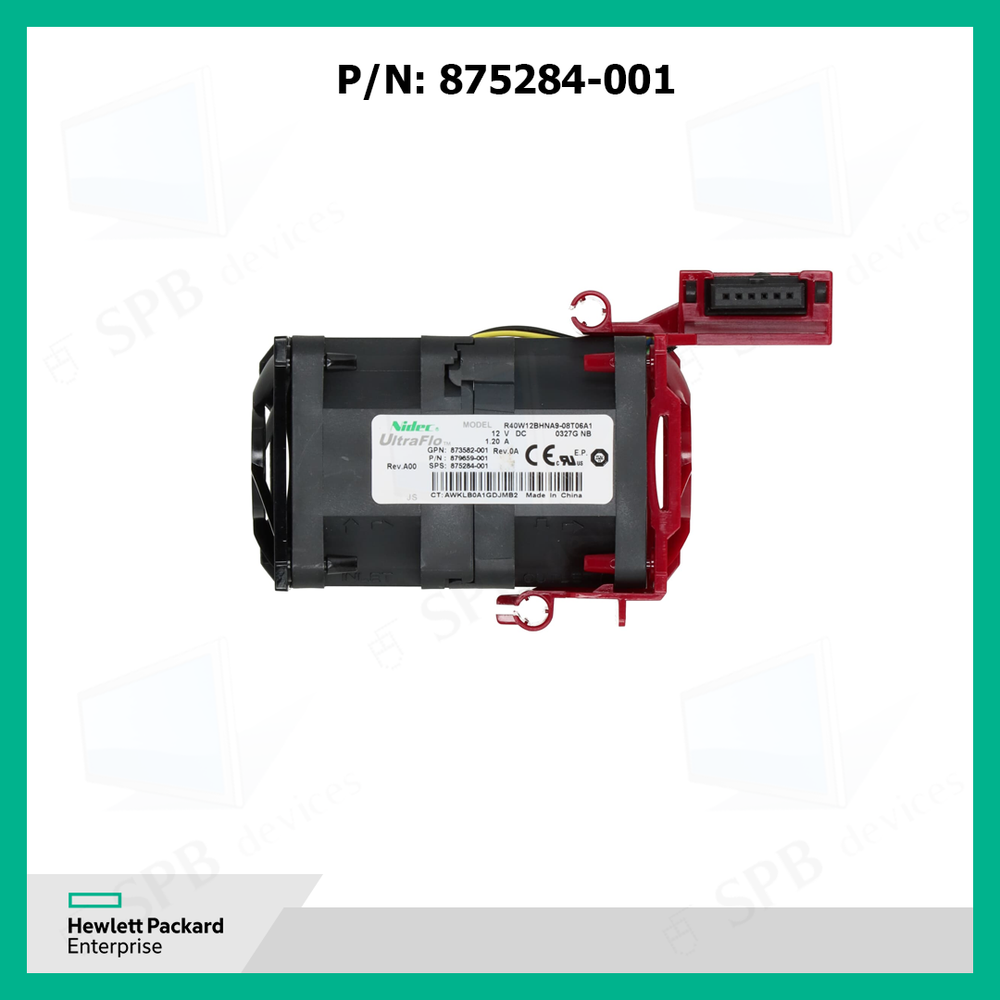 Вентилятор HP DL360 G10 / Gen10 High Performance Fan 879658-001 875284-001 873582-001