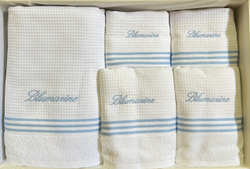Комплект полотенец 5шт Blumarine Tennis Club Azzuro